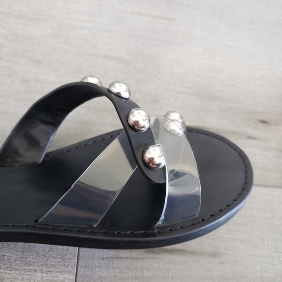 Nine West NWT Studded Slip On Sandals - Picture 4 of 10